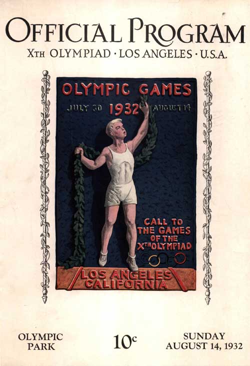1932 Official Program